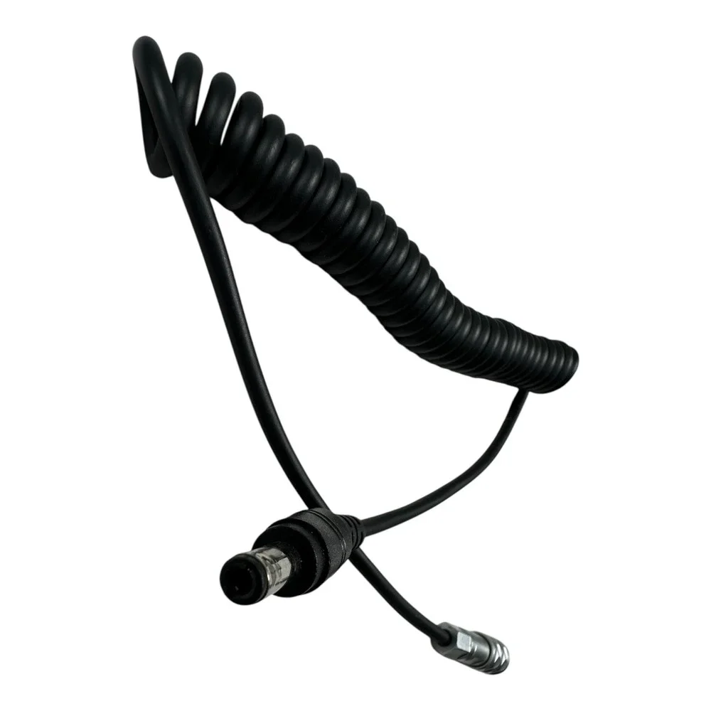 Coiled Power‎ Cable DC to 2 Pin Connector Black Cord Replacement Blackmagic